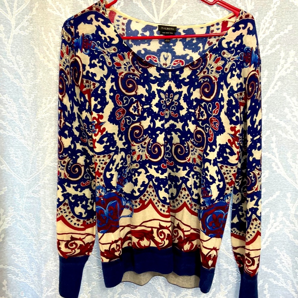 Paisley Talbots Long Sleeve Festive Shirt